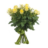 Kytica ruže a limonium